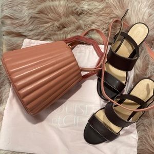 Louise et CIE Alez small bucket bag in Rosina